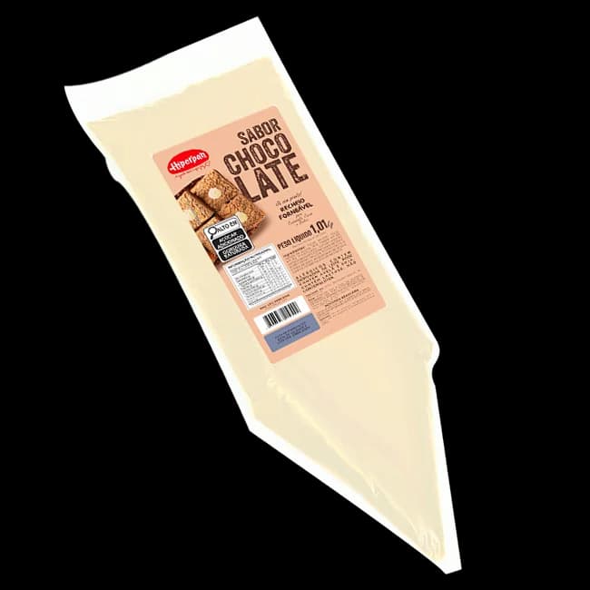 Recheio de Chocolate Branco com Cookies