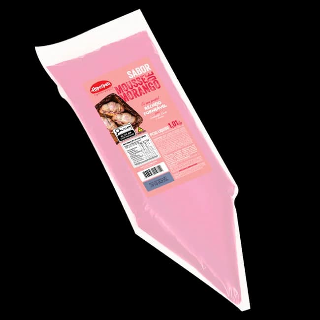 Recheio de Mousse de Morango